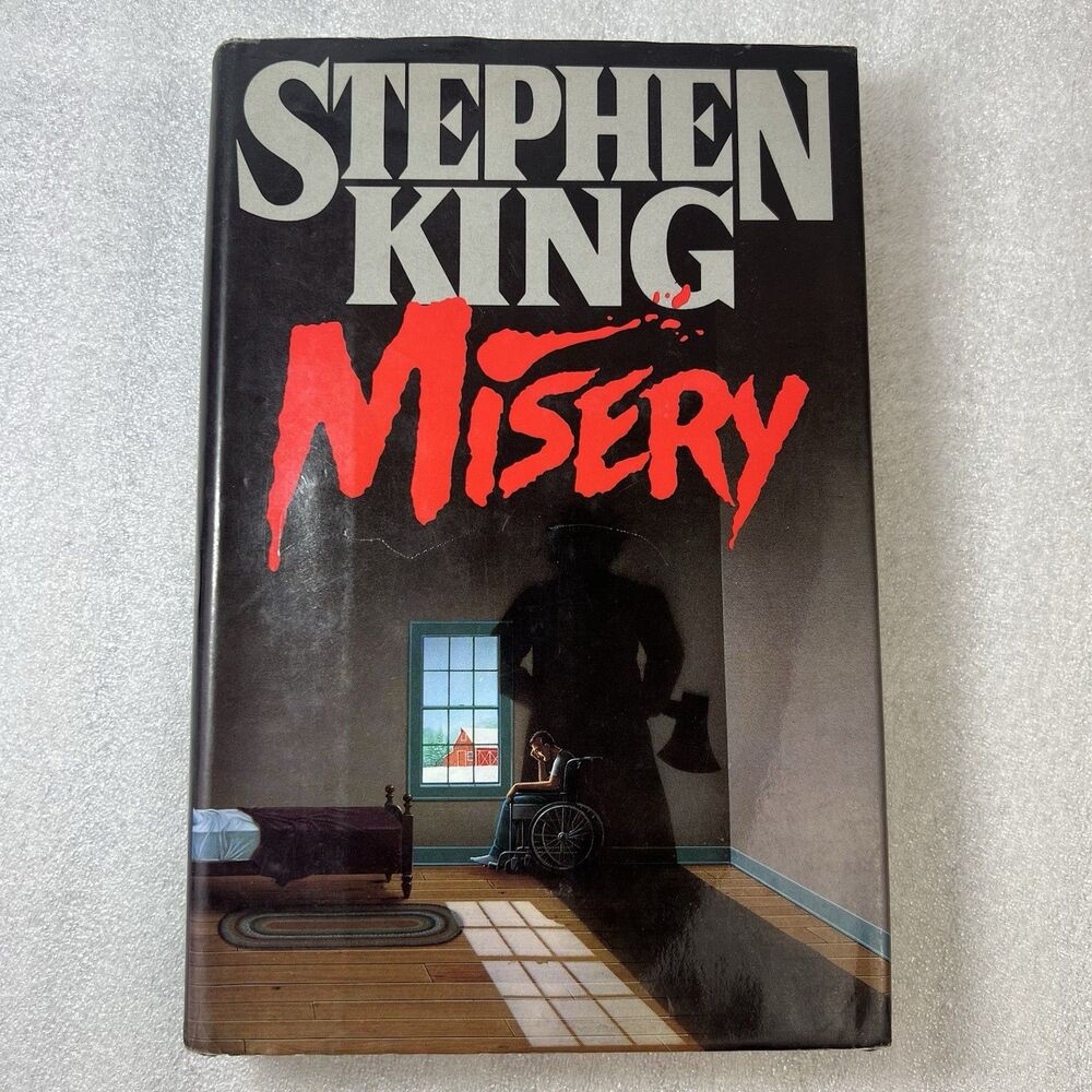 Misery Stephen King 1987 First Edition Hardcover Psychological Horror Viking